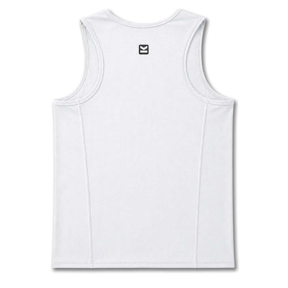 Tank top hombre VALTIK TITAN V2 Blanco - Reverso 2