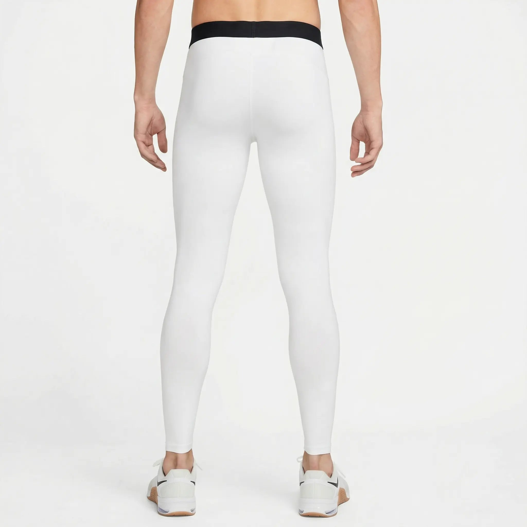 Legging hombre VALTIK VORTEX Blanco - vista trasera