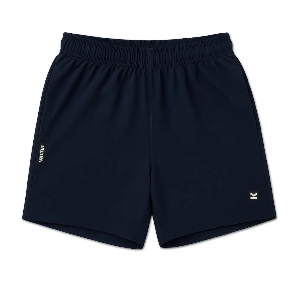 Short deportivo hombre VALTIK ICONIC V2 Azul Marino - detalle