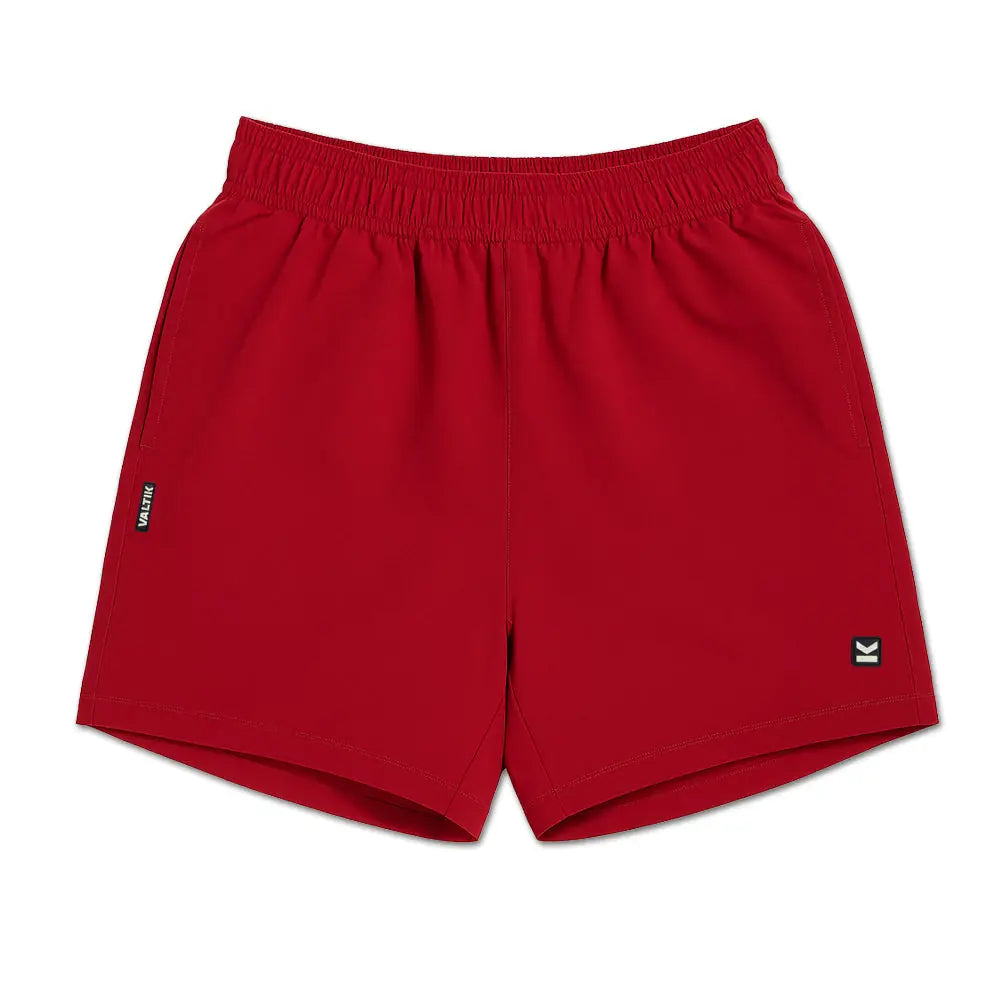 Short deportivo hombre VALTIK ICONIC V2 Rojo - detalle